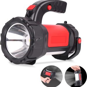 Rechargeable LED Spotlight With 20000mAh Long Lasting Multi Function