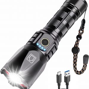 High Power Waterproof Brightest Flashlight With 5 Modes